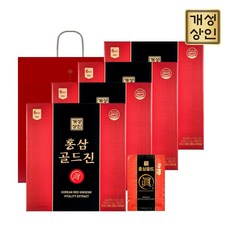 개성상인 홍삼골드진 50ml 30포 x 4박스 (총 120포)