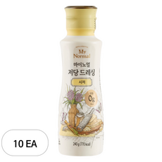 마이노멀 저당 시저 드레싱, 240g, 10개