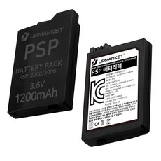 PSP 배터리 자체생산, 1개, 단품, PSP2000/3000 배터리팩