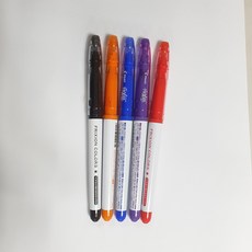 열펜 파이롯트 프릭션 열에지워짐 아이롱펜 신우미싱, 빨간색, 1개