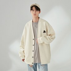 【潮胖穿搭】大碼開衫外套男 潮牌針織開衫 胖子V領大碼開衫 大呎寸連帽開衫 寬鬆加肥加大尺碼