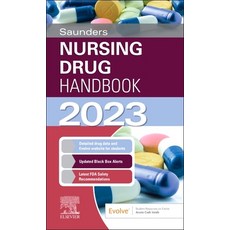 (영문도서) Saunders Nursing Drug Handbook 2023 Paperback, English, 9780323930765