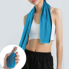 쿨링타올 쿨링 땀흡수 빠른 빠른건조 스포츠타월 흡수력 스포츠 케이스 쿨링타월 흡수 속건성 실리콘 건식타월 건조 헬스 휴대용 타월 등산