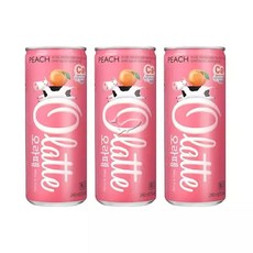 오라떼 피치 240ml/ 50캔, 50개, 240ml