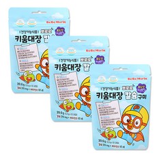 뽀로로 키움대장 칼슘 구미 포도맛 젤리, 3개