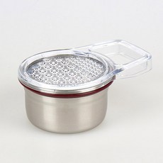 쿡차미 원형 이유식 강판 대, 혼합색상, 2개