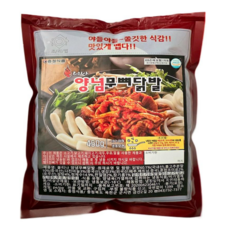 충청식품 불티나 캠핑 뼈없는 국내산 양념무뼈닭발 (비가열) 450g (냉동), 2개