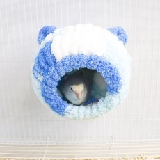 곰돌이 둥지 포치, 블루, 1개