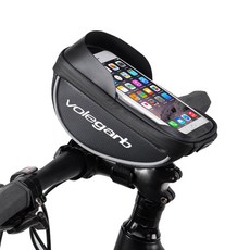 volegarb 자전거 스마트폰거치대 / 자전거가방, 블랙, 1개
