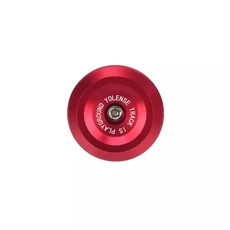 CBR500R 오토바이 상부 연결 플레이트 스크류 캡 프론트 포크 장식 커버, 08 LOGO Red