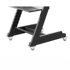 의자바퀴 가구용 이동식 바퀴 의자 부품 교체용 가구부품 캐스터 이동바퀴 의자부속, 그레이 페달