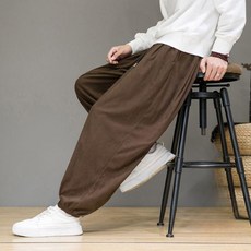 남자 개량한복 기모 코스프레 복장 M 겨울 법복 절복 생활 그레이 바지