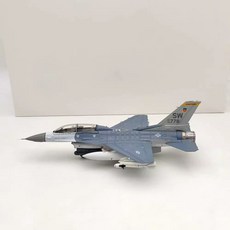1:72 미국 공군 F16 전투기 다이캐스트 비행기 모형, F-16D(복좌), 1개