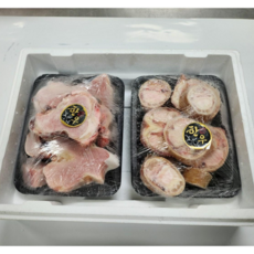 [영푸드]우족사골세트 4kg(우족2kg+사골2kg), 1개