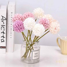 대목 인조 꽂 플라워, 5-민들레꽃-그린