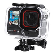 SHOOT INSTA360 ACE PRO 2용 김 30M 방수 케이스 인서트가 케이스 있는 서림 에이스 최대 프로 방지 다이브 /98FT 카메라용 액션