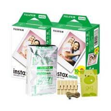 후지인스탁스 인스탁스 미니필름 5팩50장+1단앨범+포토라인 235442, 후지인스탁스 인스탁스 미니필름 5팩50장+1단앨범+포토
