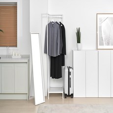 CASAMARU 莫內免螺絲轉角衣架 + 橡膠槌, 白色