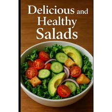 (英文圖書)Delicious and Healthy Salads 平裝版, Independently Published, 英文