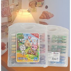 [티티] 크레파스 36색 - 36색크레파스, 1개