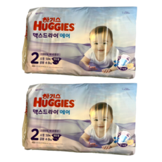 하기스 2025 맥스드라이 에어 밴드형 기저귀 아동용, 2단계, 150매