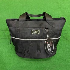 LITE GOLF 男/女用 迷彩隨身手提袋-TC28 深藍/軍綠/天藍/橘/黑, 黑色