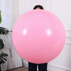 탱탱볼 촉감볼 스펀지공 빅볼 문볼 실리콘볼 에어볼, China Mainland, 36inch 2pcs, macaron pink