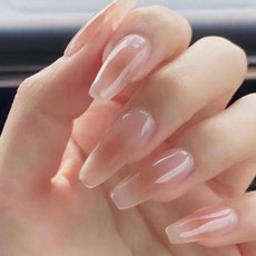 네일팁 붙이는 인조 연장 셀프 젤 파츠 패디팁 재료 스티커 팁 연습, 1개, 상세페이지 참조