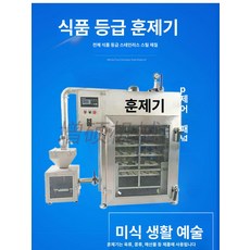 제프노 훈제박스 숯불화로 캠핑음식 올인원훈제박스, 연기기 손잡이, 1개, 1g