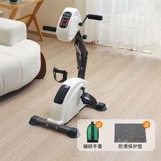어르신운동기구 실내 좌식 자전거 상하지 근력 향상 사이클, 1, E. 업그레이드 상하 전동 저항 모델 주 수동 장갑 증