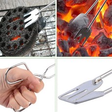 우빅 숯집게 삶은감자으깨는기구 스텐감자으깨기 감자으깨기도구