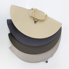 햇빛차단 챙넓은 벙거지 모자 아웃도어 오버핏 버킷햇 chr+1995Wt