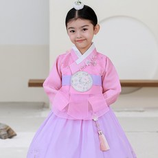 하랑한복 보라랑 아동 여아 한복