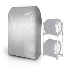 AUTOSKY 타이어 랙 커버 선스크린 옥외 방수 보통 자동차용 두꺼운 열화 더러움 자외선 컷 (RV차용(73*85*1, 1개