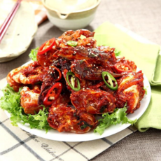 매콤 달콤 양념꽃게장 1kg, 1개