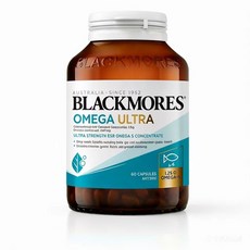 블랙모어스 1500MG 98% 고농도 알티지 오메가3 오더리스 피쉬오일, 1개, 60정