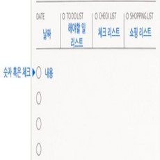 과제 업무 임시 가계부 식단 관리 체크 메모장 50장, 메세지