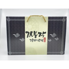 한우물 김부각 기가막혀 선물세트 50g x 4봉 지인선물 김부각선물 부모님선물, 전통맛2봉+단짠2봉