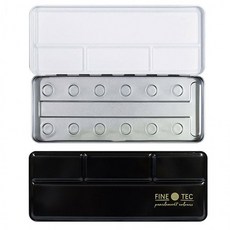 틴케이스 견고한 편안한 팔레트 12구 단품 1P 독일 미술용품, 1개, 1ml
