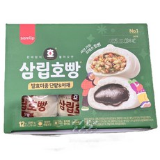 삼립 단팥 야채 호빵, 1개, 1.08kg