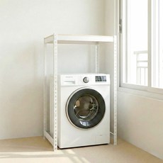 프라임앵글 세탁기 건조기 선반 다용도선반, 1.5단, 아이보리