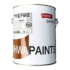 삼화페인트 삼화 유성페인트 777 에나멜 1L, 백색(반광), 1개