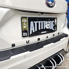 SUBARU Crosstrek 後保桿防刮板，有效保護後保險桿，防止刮擦磨損，提升車身美觀，安裝簡便, 1個