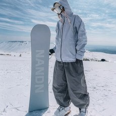 스노우트랙 와이드핏 남자 여자 스노우 보드복 바지 보드팬츠 스키바지