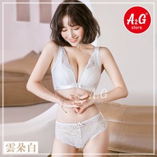 A2G 前扣無鋼圈內衣，性感蕾絲美背設計