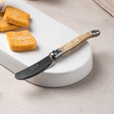 장네론 라귀올 버터나이프 잼칼 잼나이프, 1개, 마블베이지