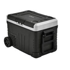 拓勤 雙槽冷凍冷藏冰箱 GP-MCR01 35L 溫控車用露營冰箱 活動排水塞 高效直流節能壓縮機 戶外行動冰箱, 1個, 黑色