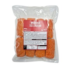칠리스 치즈스틱 960g(메가 모짜렐라 치즈튀김 통모짜 분식)