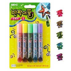 아모스 반짝이풀 5색세트 컨페티