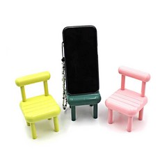 미니의자 핸드폰 핸드폰 폰 거치대 의자 세로 귀여운 ujd+785hK